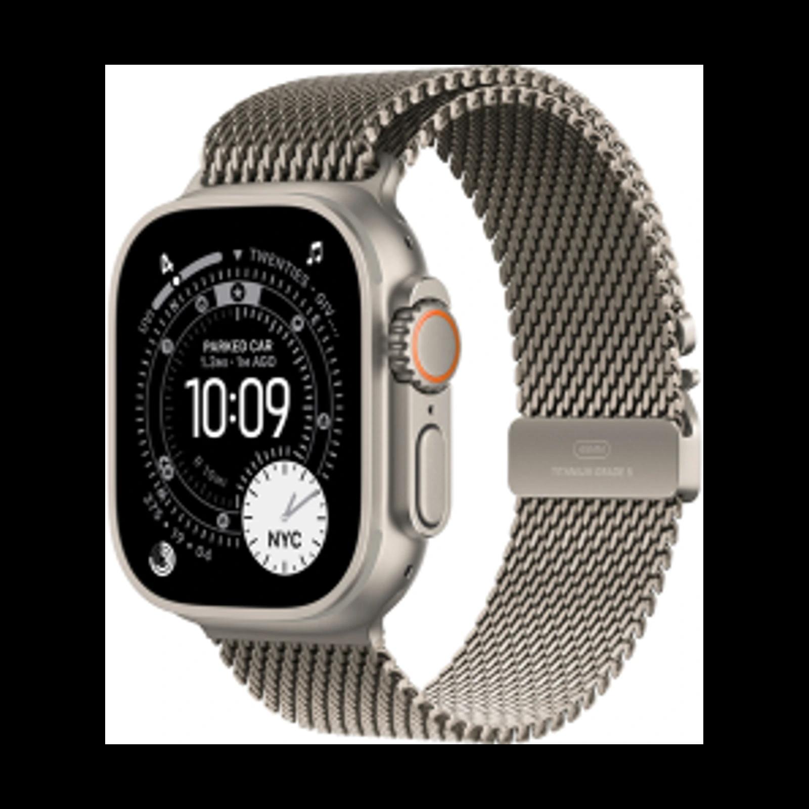 Apple Watch Ultra 3 — Натуральный титан