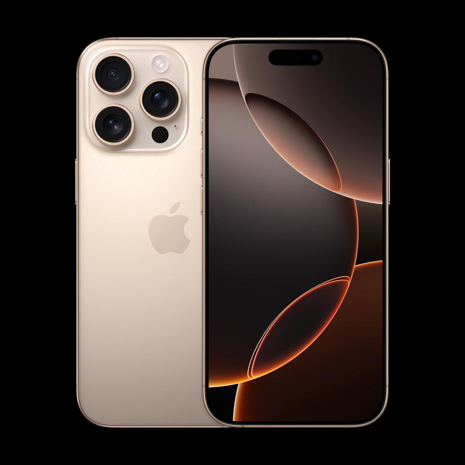 iPhone 16 Pro — Пустынный титан
