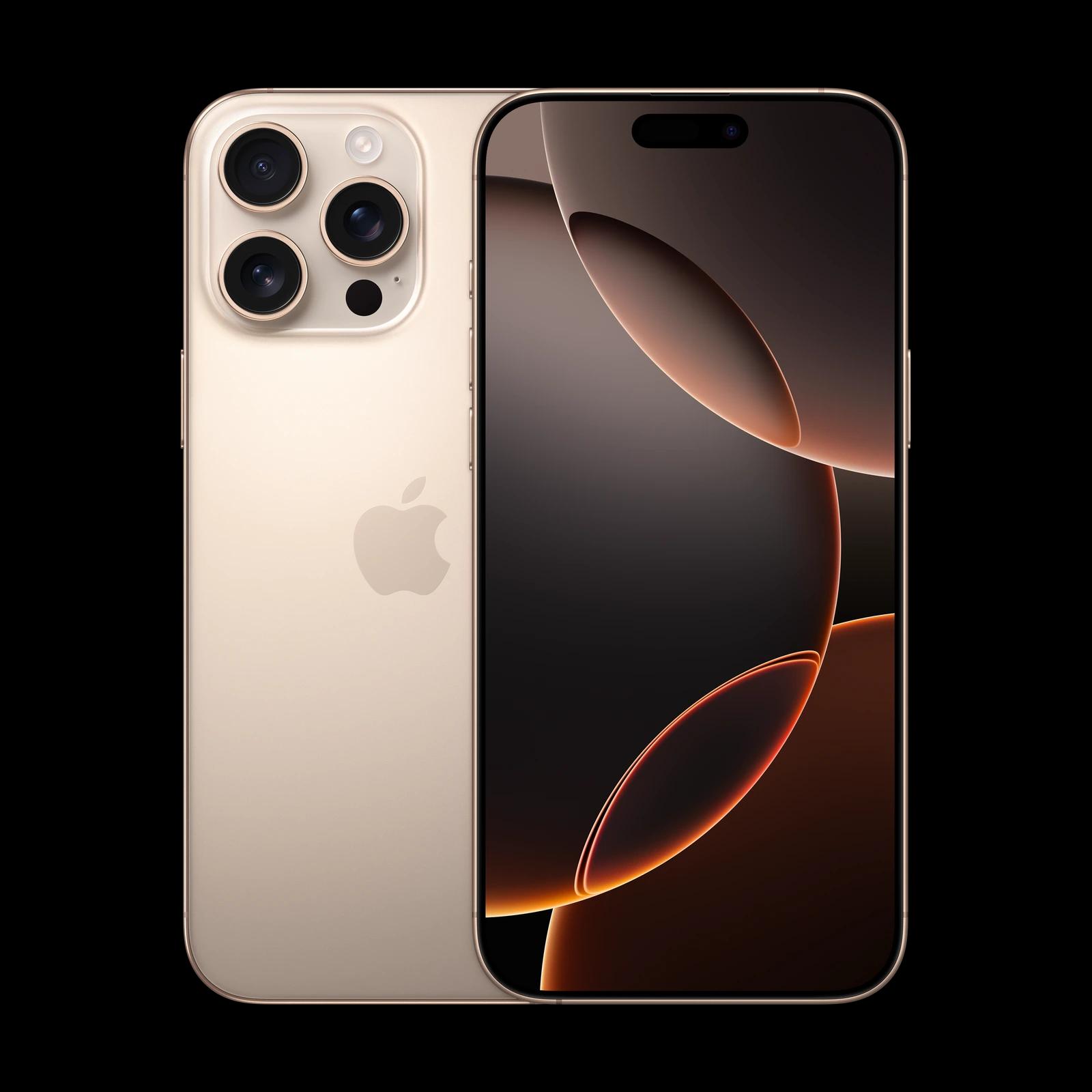 iPhone 16 Pro Max — Пустынный титан