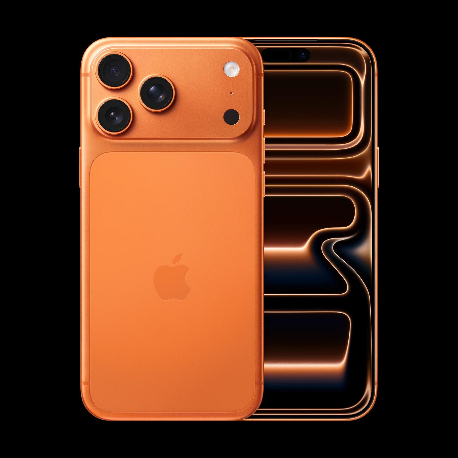 iPhone 17 Pro Max — Космический оранжевый