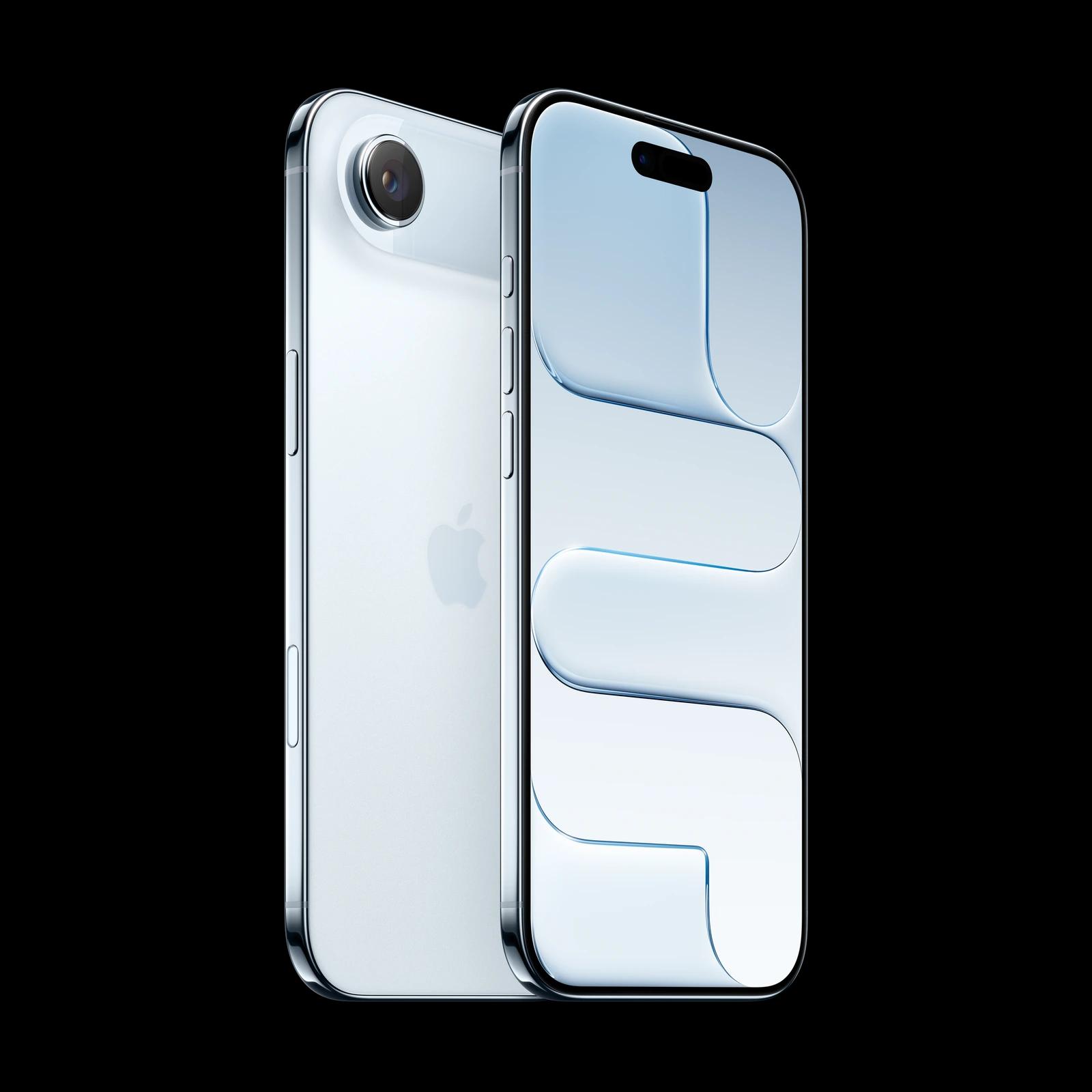 iPhone Air — Небесно-голубой
