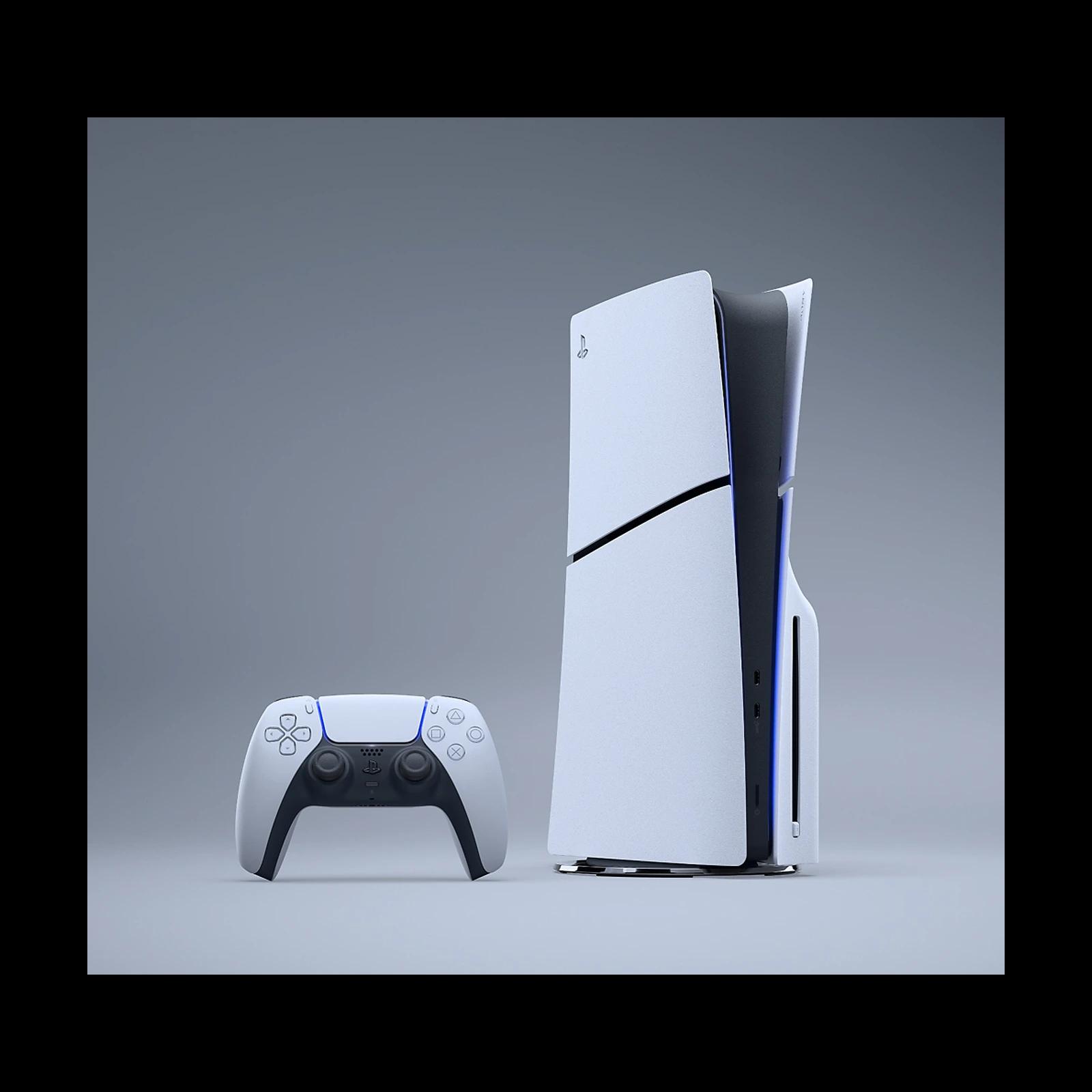 PlayStation 5 Slim Disc — Белый